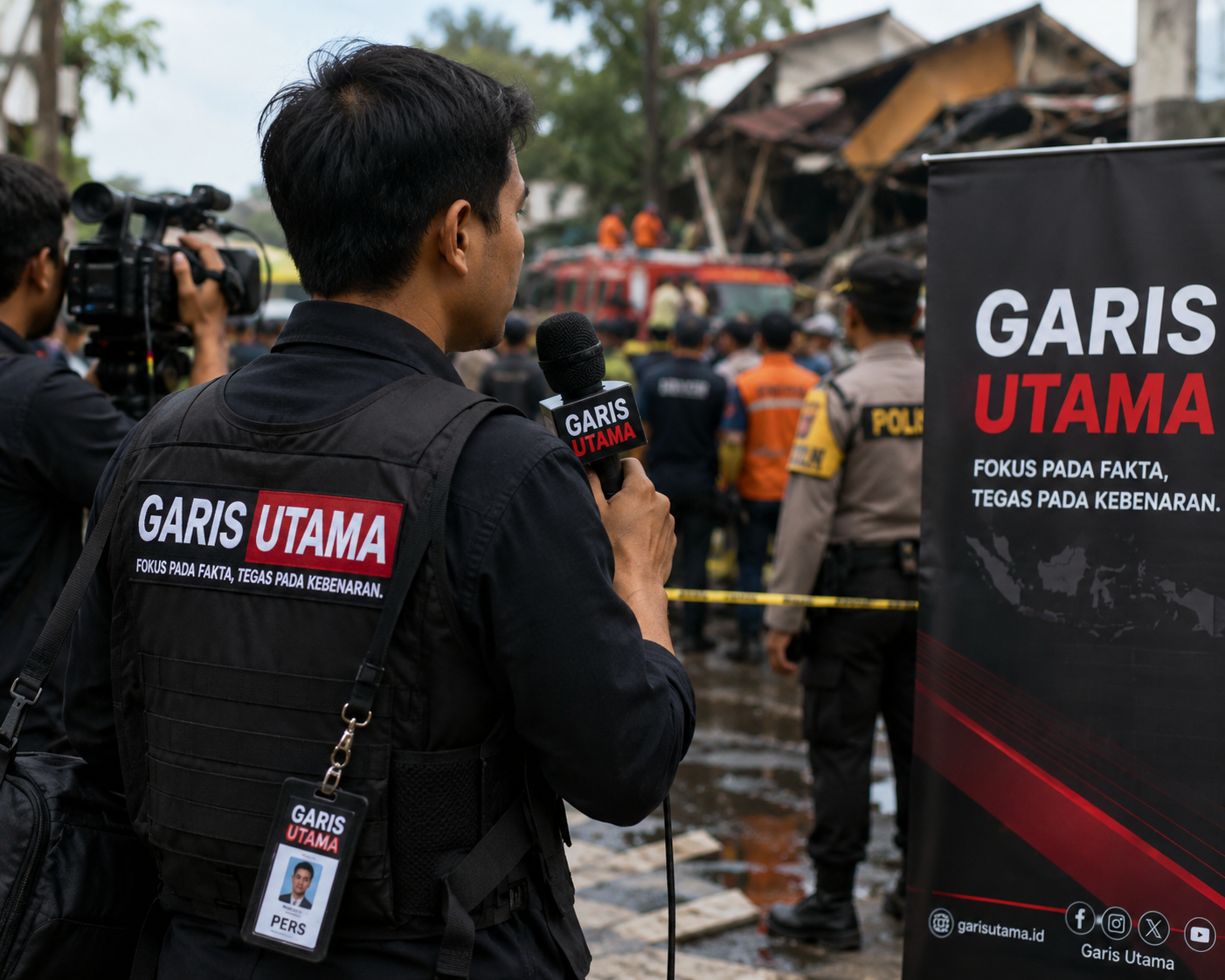 Garis Utama "Fokus pada Fakta, Tegas pada Kebenaran."