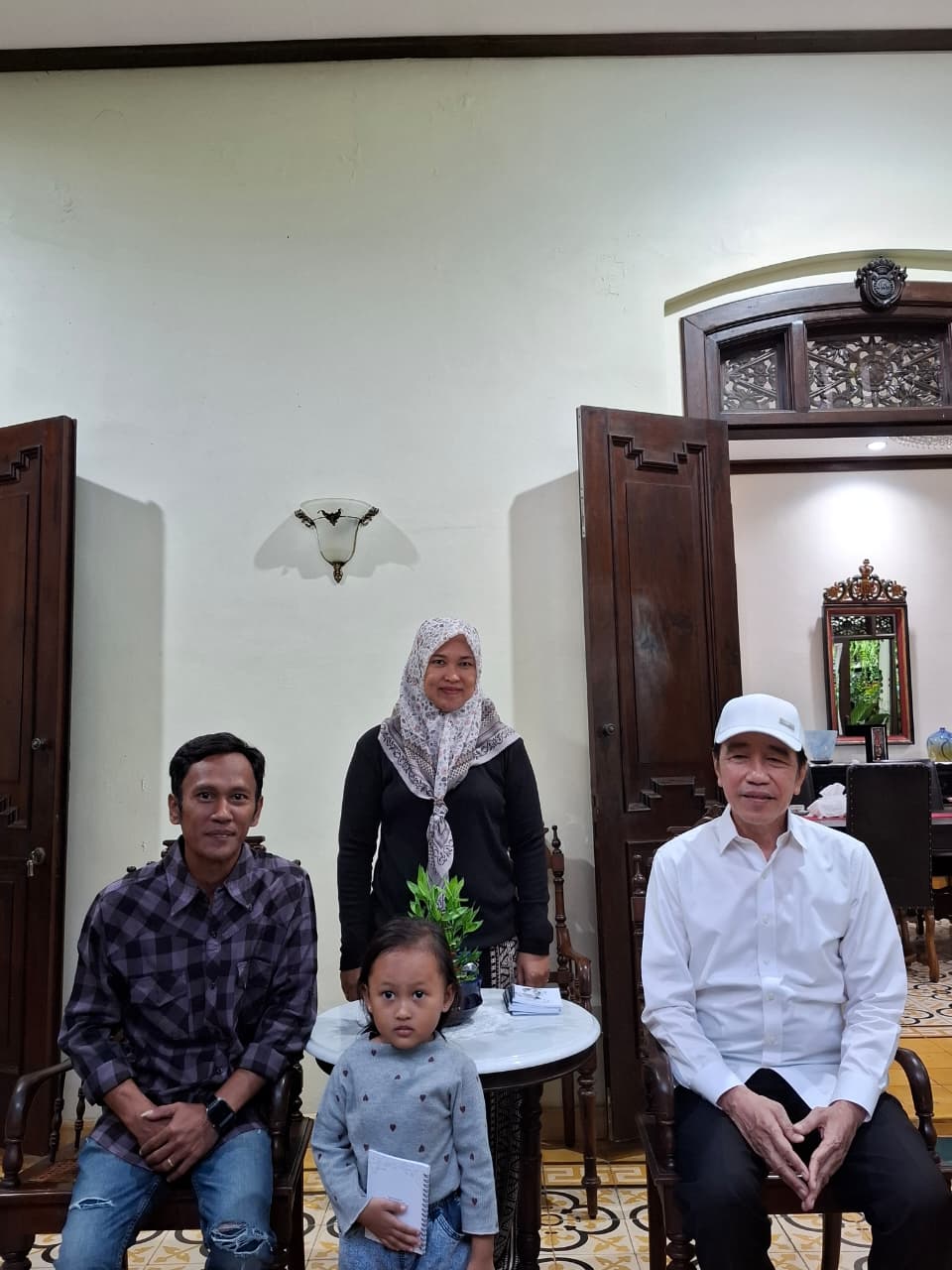 Dari Batang ke Solo, Ketua PSI Samarinda Utara Temui Jokowi dan Bawa Pesan untuk Kader